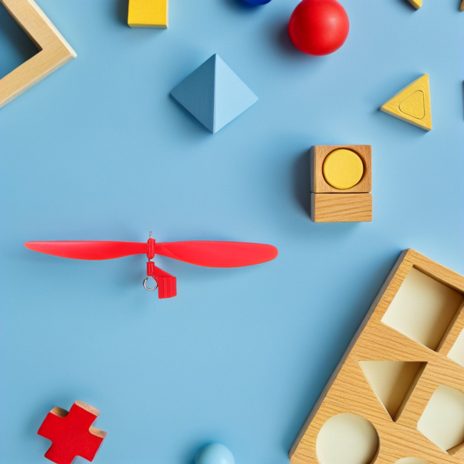 Science Experiment - 10セット ステムアクティビティ用飛行機プロペラ 折れにくいブレード 13cm DIY航空機アクセサリー 科学実験用