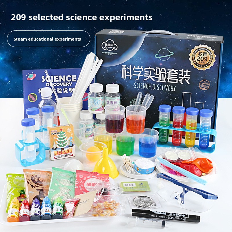 Science Diy Model - 科学実験セット、子供の技術生産発明材料パッケージ DIY 化学小さな実験