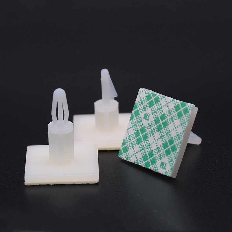Circuit Snap Kit - 50個入り プラスチック製PCBピラー スタンドオフスペーサーネジ 回路サポート ロック式スナップインポスト 固定クリップ