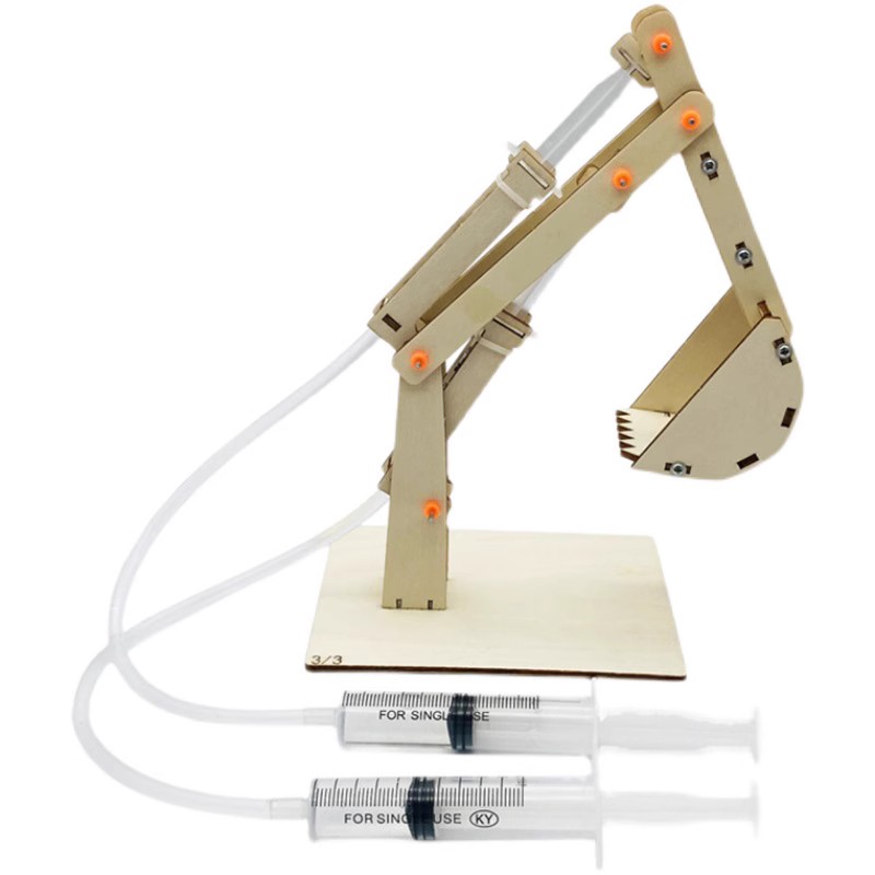 手作り油圧ショベル DIY 学生技術少量生産科学教育玩具モデ - Science Diy Model のレビューと価格