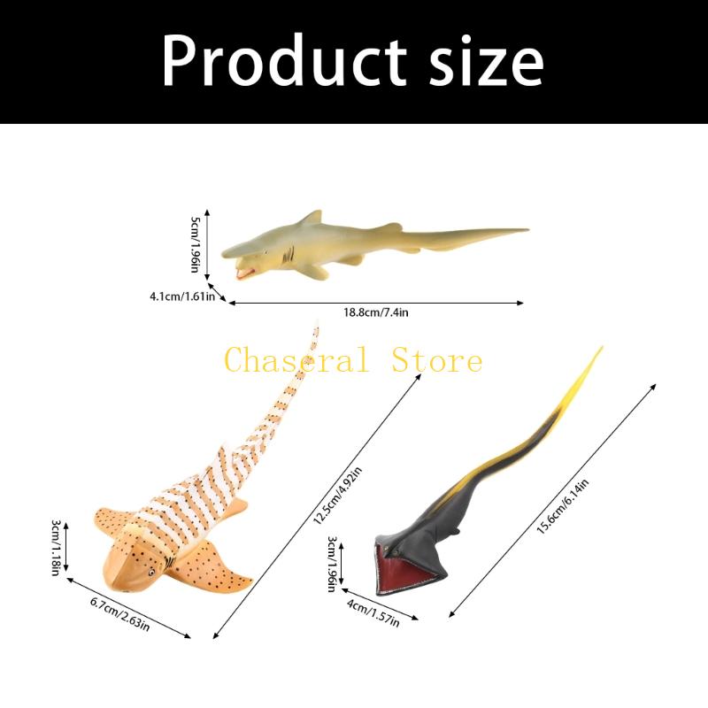 E7CE 魚のおもちゃ 動物愛好家のための本物のウツボ動物  - Science Exhibition Models のレビューと価格
