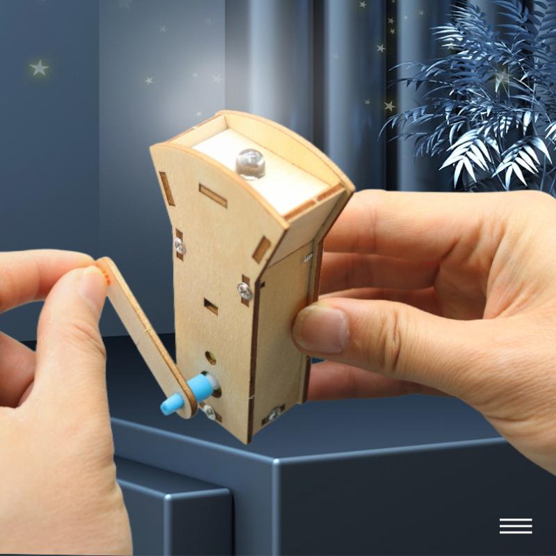 1 セット物理科学おもちゃ DIY ハンド懐中電灯 DIY  - Science Diy Model のレビューと価格
