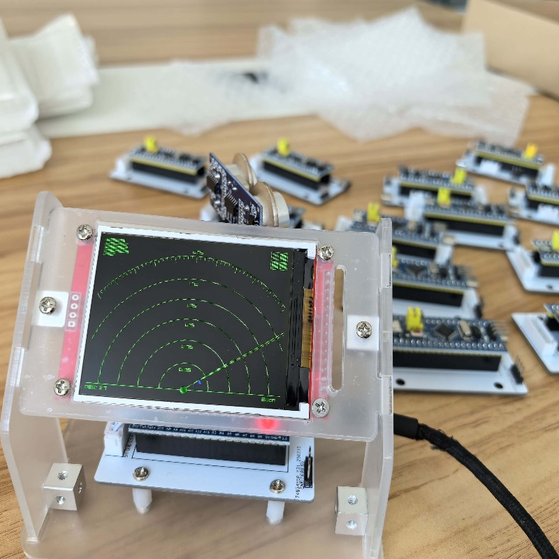 Arduino / STM32用超音波レーダースキャニングモ - Science Project Toys Making のレビューと価格