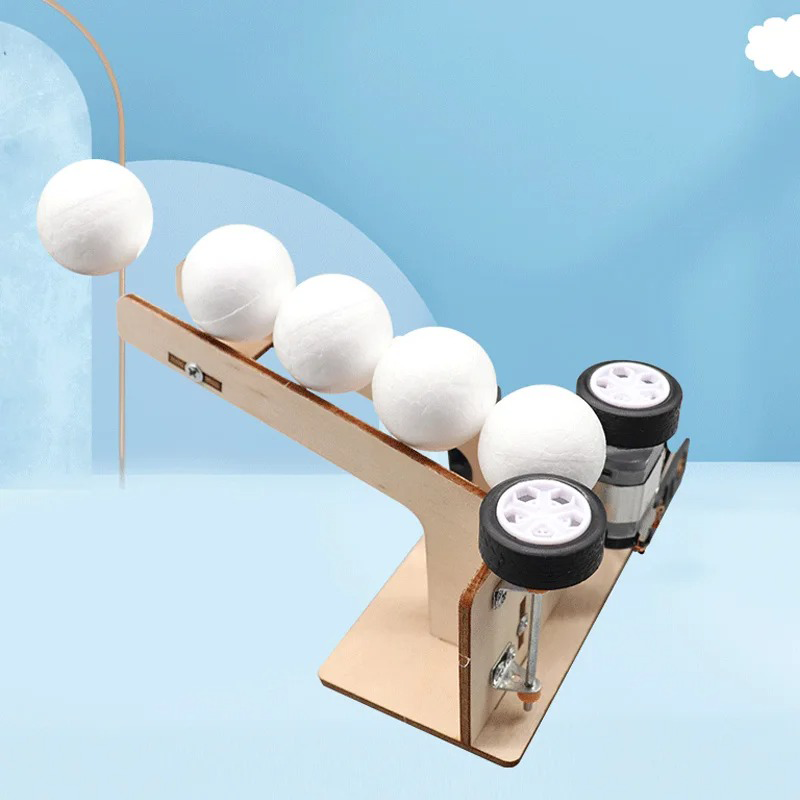 電動ボールピッチングマシンキット DIY科学玩具 教育技術プ - Science Diy Model のレビューと価格