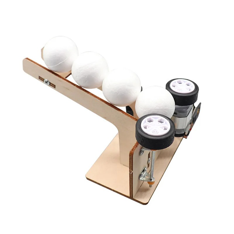 電動ボールピッチングマシンキット DIY科学玩具 教育技術プ - Science Diy Model のレビューと価格