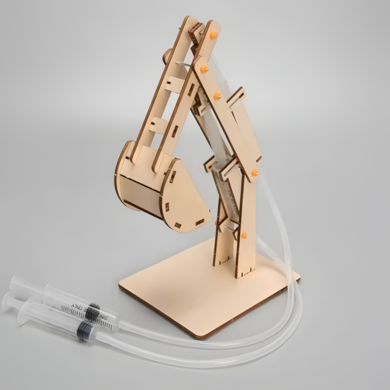 DIY 油圧ショベルモデル子供テクノロジー科学おもちゃ実験ツ - Science Diy Model のレビューと価格