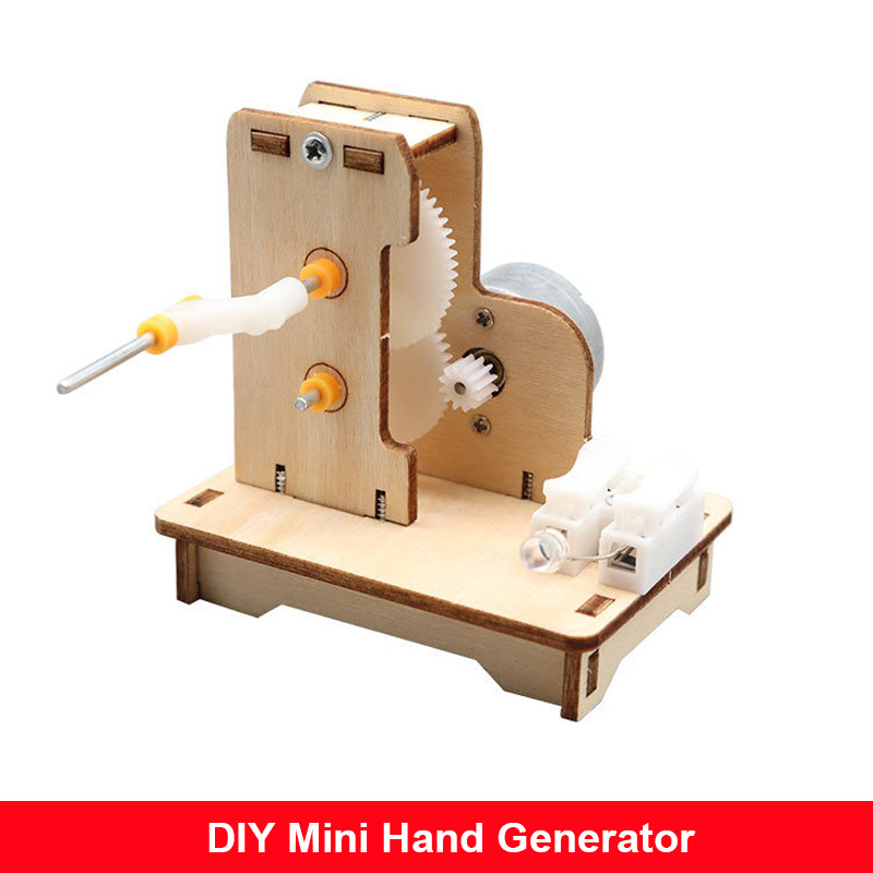 DIY ミニハンドジェネレーター DIY 科学実験キット & - Science Diy Model のレビューと価格