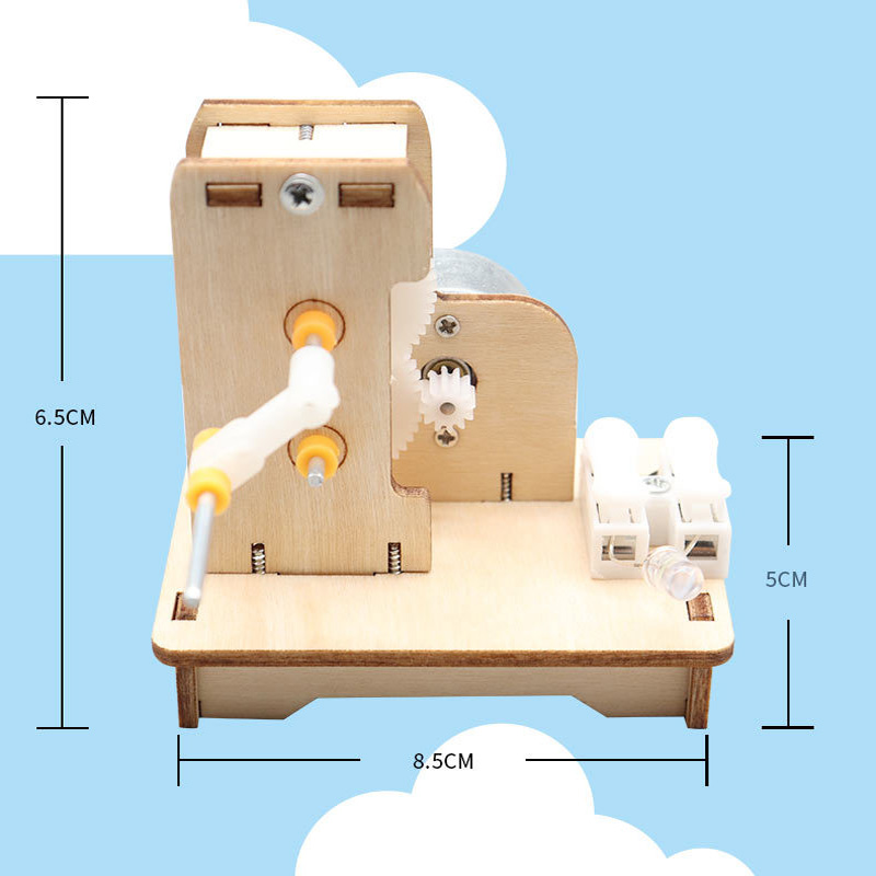 DIY ミニハンドジェネレーター DIY 科学実験キット & - Science Diy Model のレビューと価格