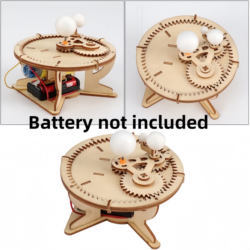 DIYソーラーシステム天文学太陽地球月惑星模型木製機械セット - Science Diy Model のレビューと価格