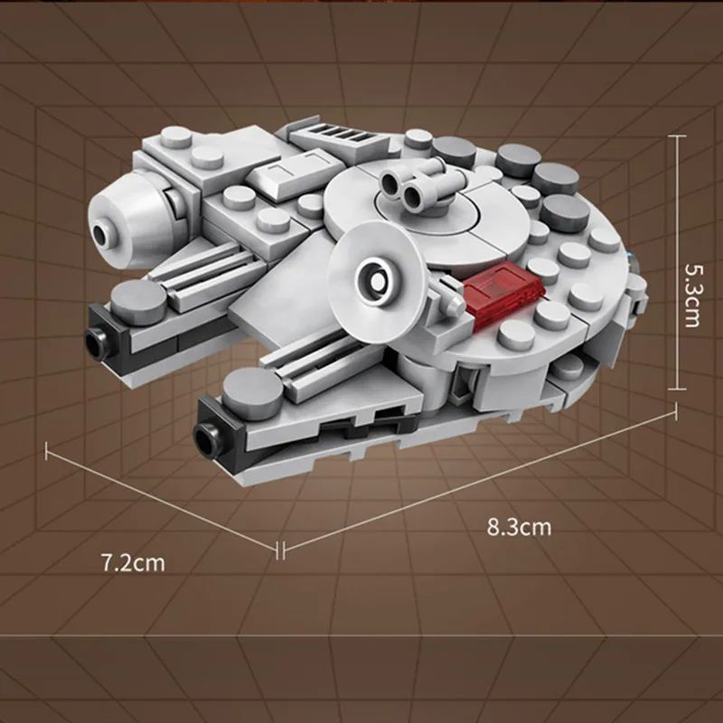 クラシックスターファイター飛行機宇宙船ビルディングブロックセ - Science Diy Model のレビューと価格