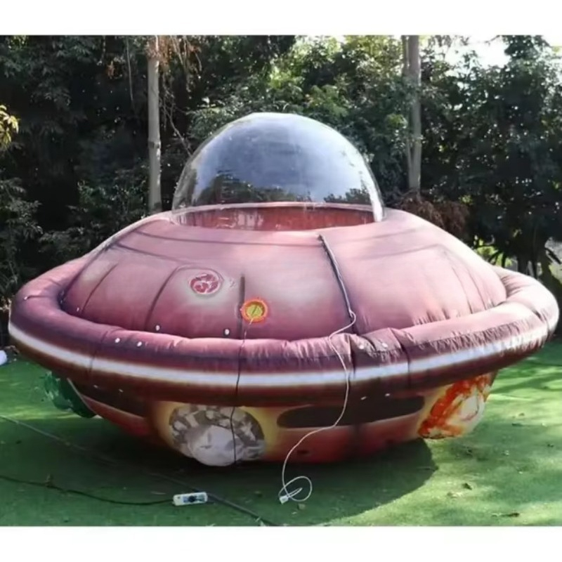 天井科学展示ホールは、膨張式のエイリアン飛行円盤モデル、巨大 - Science Exhibition Models のレビューと価格