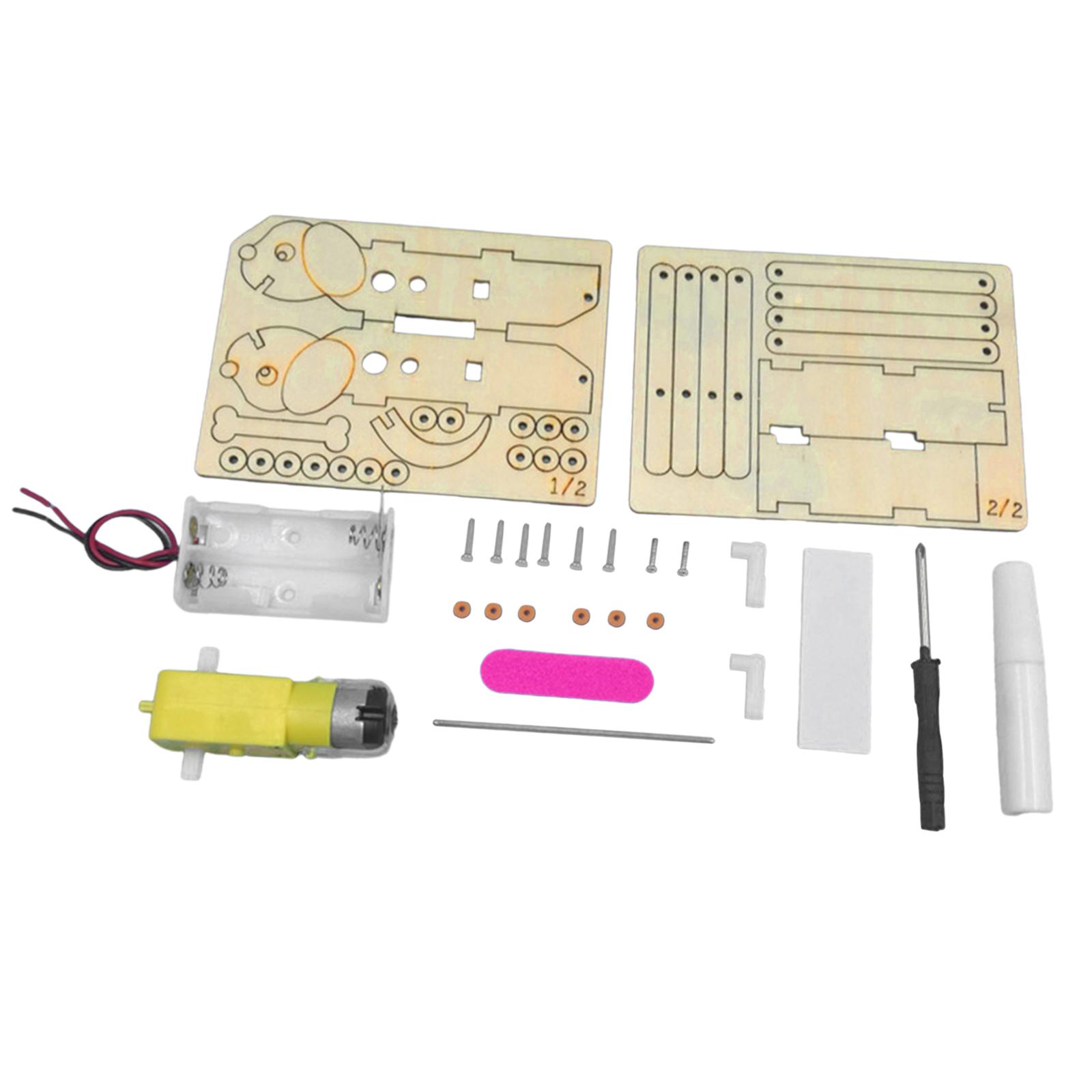 DIY木製模型セット科学キット、機械犬製作、教育玩具、手と目 - Science Project Toys Making のレビューと価格