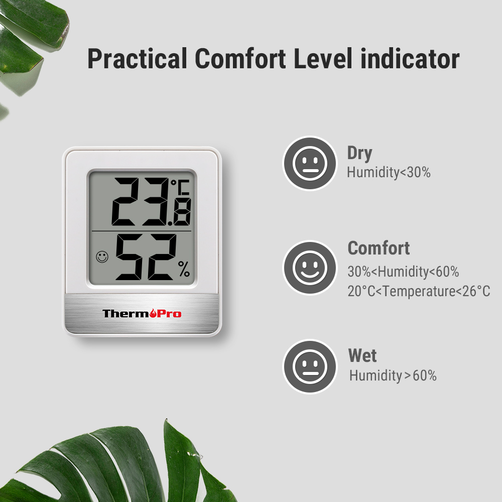 ThermoPro TP49 ミニウェザーステーション屋内温 - Weather Station Indoor のレビューと価格