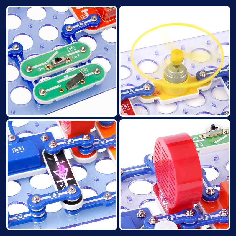 STEM 科学実験キット 子供用 スナップ回路ブロック 物理 - Circuit Snap Kit のレビューと価格