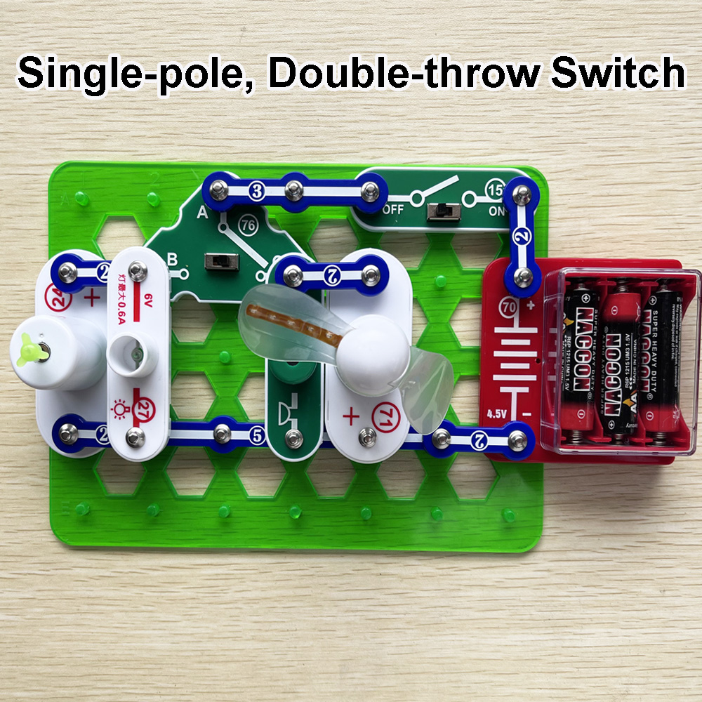 子供向け科学実験キット 物理学習補助具 子供向け電子スナップ - Circuit Snap Kit のレビューと価格