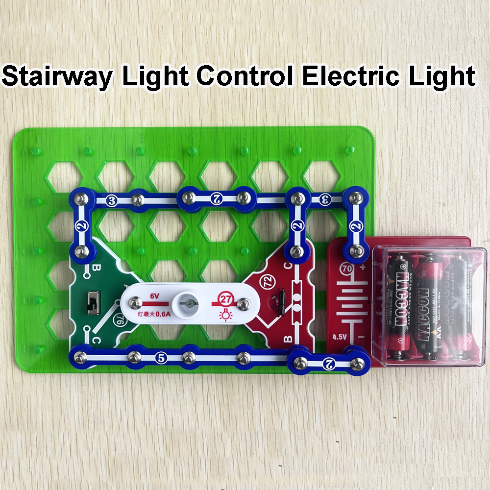 子供向け科学実験キット 物理学習補助具 子供向け電子スナップ - Circuit Snap Kit のレビューと価格