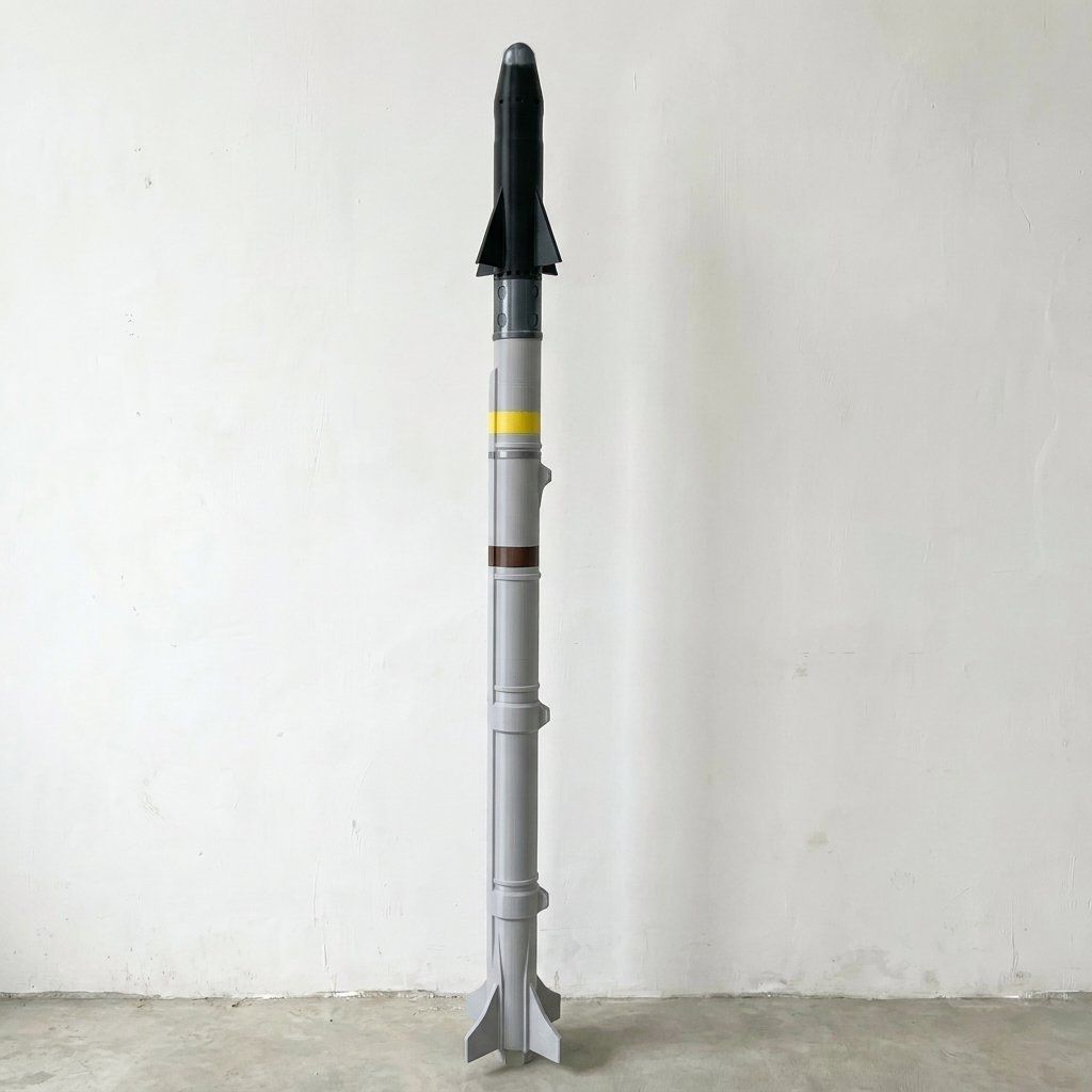 3Dプリントされた大型米国空軍AIM-9Xサイドワインダーミ - Science Exhibition Models のレビューと価格