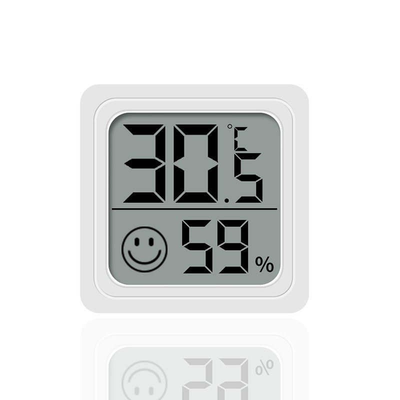 液晶デジタル温度計湿度計屋内部屋電子温度湿度計センサーゲージ - Weather Station Indoor のレビューと価格
