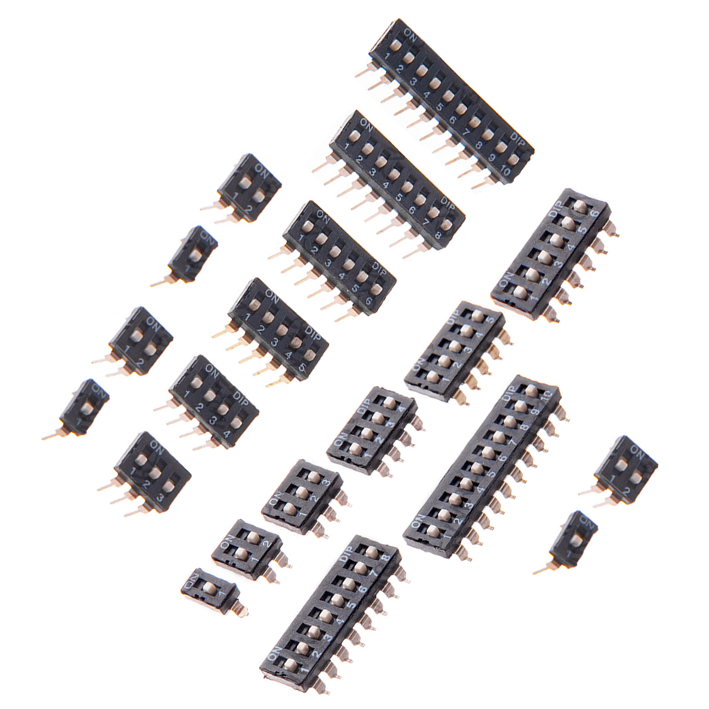 5 個 2 2.54 ミリメートルピッチトグルスイッチスナッ - Circuit Snap Kit のレビューと価格