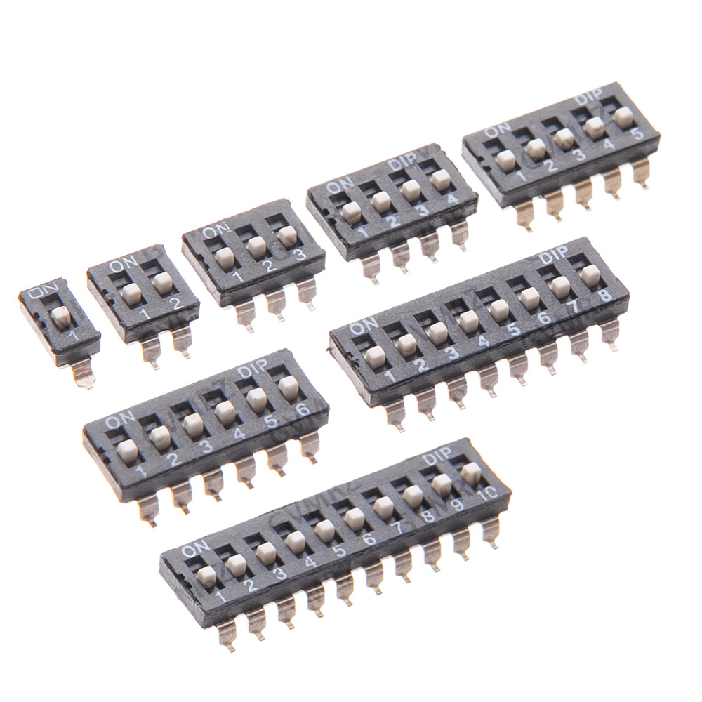 5 個 2 2.54 ミリメートルピッチトグルスイッチスナッ - Circuit Snap Kit のレビューと価格
