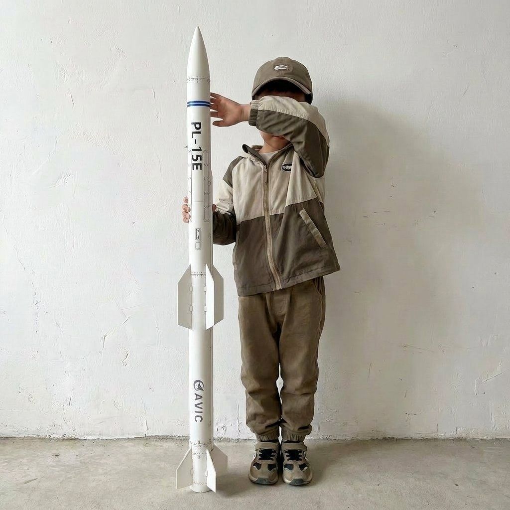 3Dプリントされた中国製PL-15E空対空ミサイルモデル、分 - Science Exhibition Models のレビューと価格