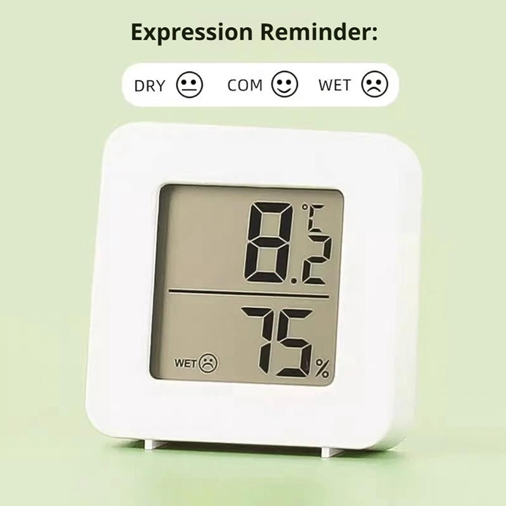 ミニ液晶デジタル温度計湿度計室内温度湿度計センサーゲージ気象 - Weather Station Indoor のレビューと価格