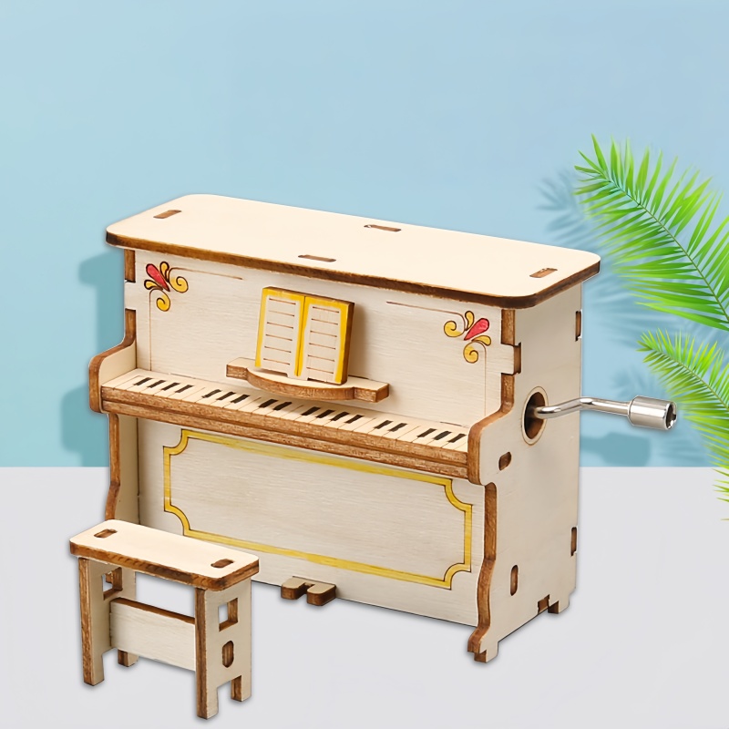 DIY 手回し式子供用ピアノ教育科学実験モデル手組み立ておも - Science Diy Model のレビューと価格