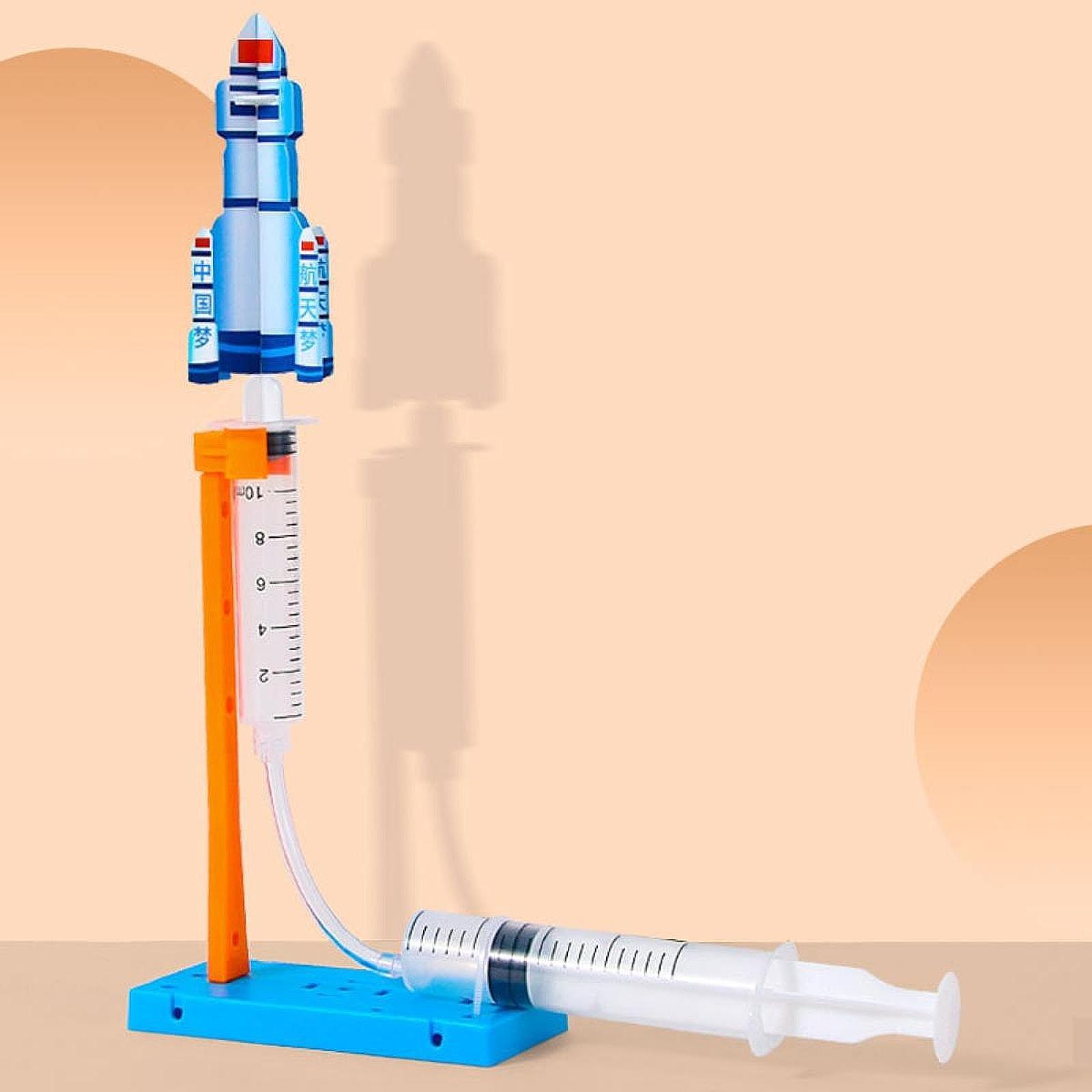 DIY ロケットモデルおもちゃの作成 3D 組み立て興味深い - Science Project Toys Making のレビューと価格